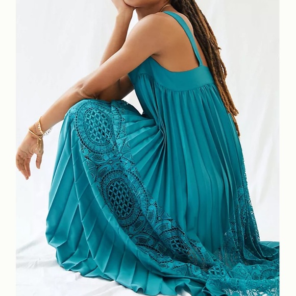 Anthropologie Pleated Lace Maxi Dress
Geisha Designs - Picture 2 of 6